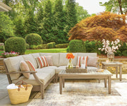 Clare View Beige 3-Piece Outdoor Sectional - P801P10