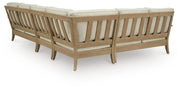 Clare View Beige 4-Piece Outdoor Sectional - P801P11