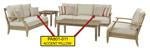 Clare View Beige Pillow - Gate FurniturePillow