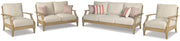Clare View Outdoor Sofa, Loveseat and 2 Lounge Chairs - P801P13