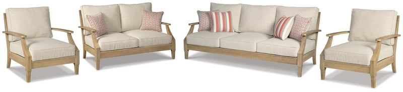 Clare View Outdoor Sofa, Loveseat and 2 Lounge Chairs - P801P13