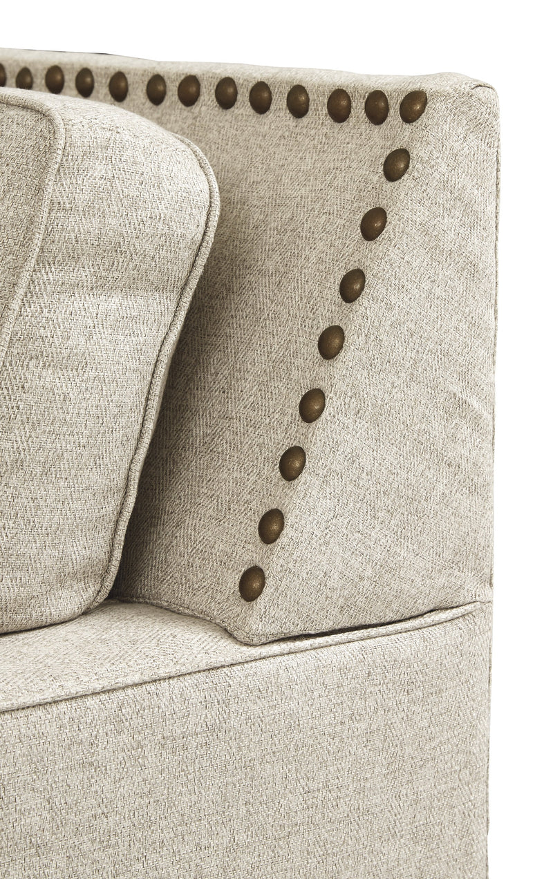Claredon Linen Living Room Set - Gate FurnitureLiving Room Set