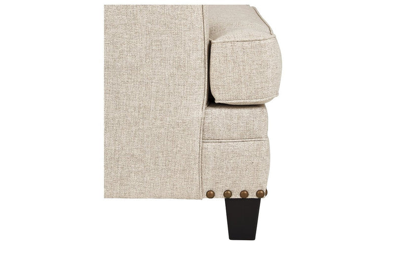 Claredon Linen Loveseat - Gate FurnitureLoveseat