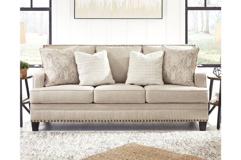 Claredon Linen Sofa - Gate FurnitureSofa