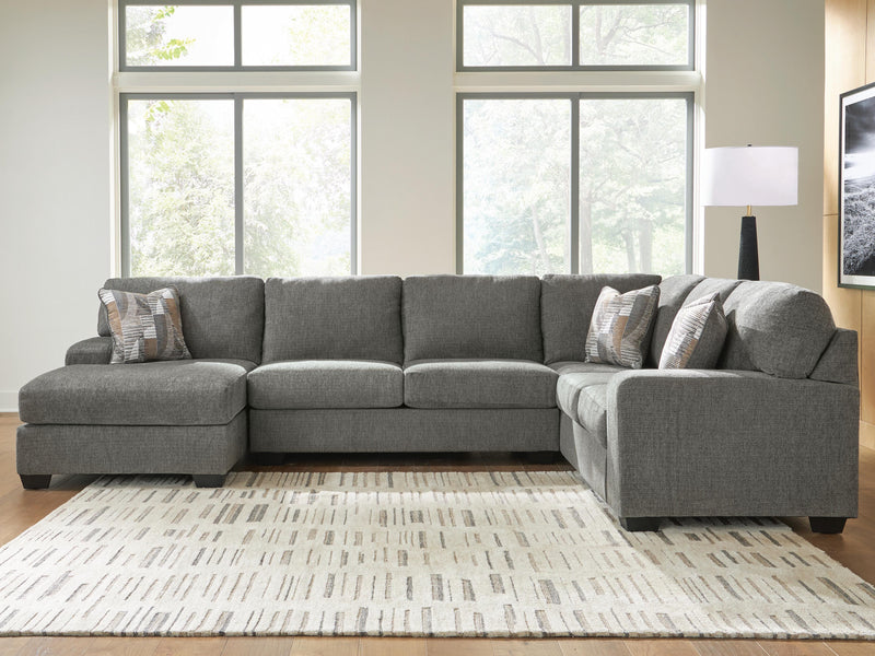 Clarington Greystone 3-Piece Sectional with Chaise - PC48405S1