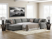 Clarington Greystone 3-Piece Sleeper Sectional with Chaise - PC48405S5