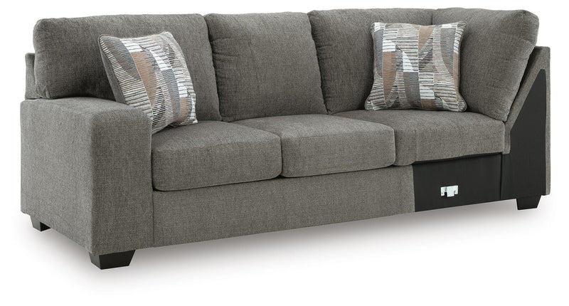 Clarington Greystone Left-Arm Facing Sofa with Corner Wedge - PC4840548