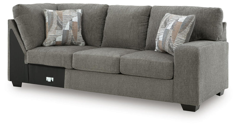 Clarington Greystone Right-Arm Facing Sofa with Corner Wedge - PC4840549