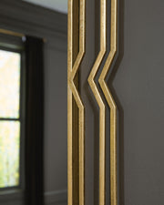 Claybrook Gold Finish Accent Mirror - A8010349
