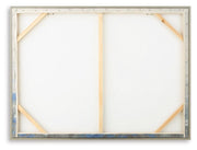 Claydale Gray/Blue/White Wall Art - A8000552