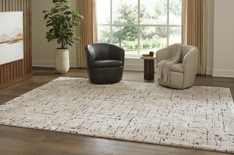Claygrove Brown/Taupe Extra Large Rug - R408680