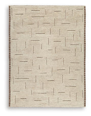 Clayman Beige/Brown Large Rug - R408341