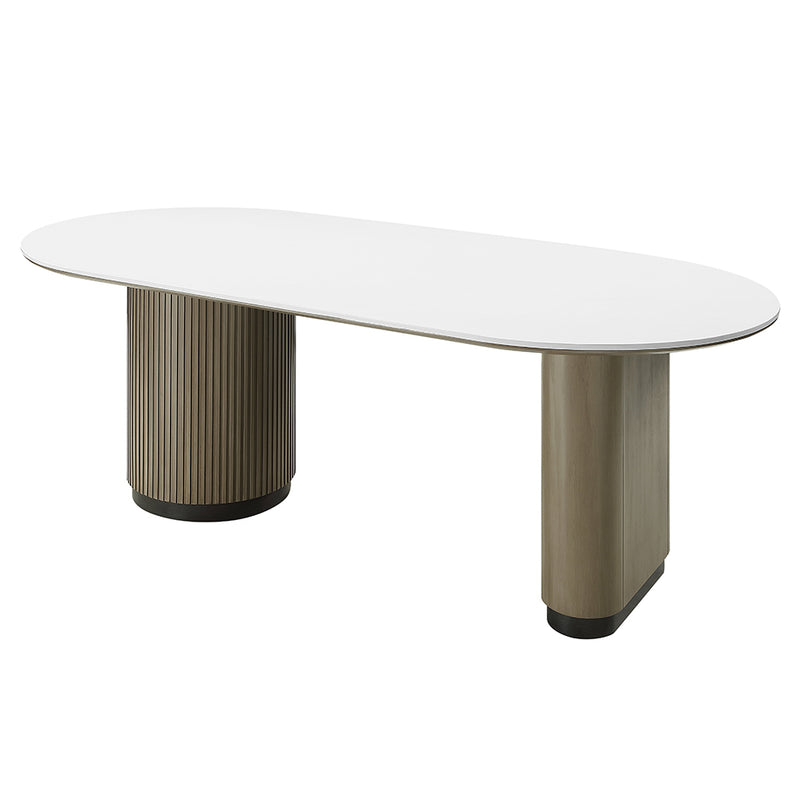 Clayten Dining Table w/Engineered Top - DN06190