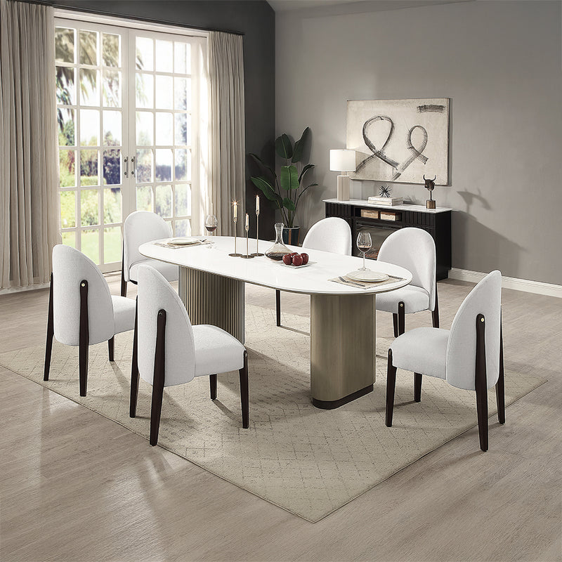 Clayten Dining Table w/Engineered Top - DN06190