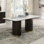 Clayten Dining Table w/Marble Top - DN03940