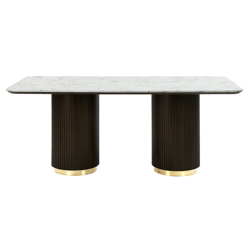 Clayten Dining Table w/Marble Top - DN03940