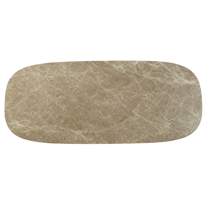 Clayten Dining Table w/Natural Marble Top - DN07000