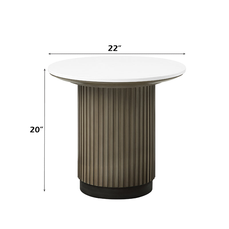 Clayten End Table w/Engineered Top - LV06196