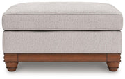Clearbrooke Chair and Ottoman in Sandstone - PKG021991