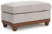 Clearbrooke Chair and Ottoman in Sandstone - PKG021991