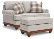 Clearbrooke Loveseat and Ottoman - PC56803U1