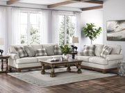 Clearbrooke Sofa and Loveseat in Sandstone - PKG021992