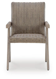 Cliff Trails Beige Outdoor Arm Chair (Set of 2) - PCP690-601A