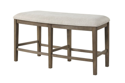 Clive Brown Counter Height Dining Bench - CLIVE-BRWN-CDB
