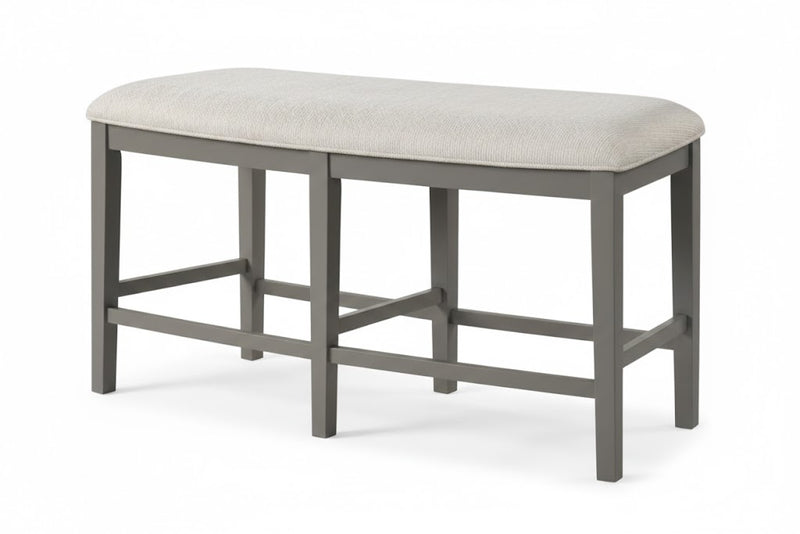 Clive Gray Counter Height Dining Bench - CLIVE-GRY-CDB