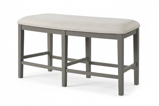 Clive Gray Counter Height Dining Bench - CLIVE-GRY-CDB