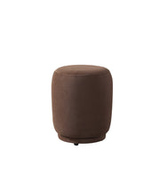 Cloe Coffee Velvet Stool - CLOECOFFEEVL-STO
