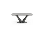 Cloud Table with 1218 swivel grey taupe chairs SET - p13219