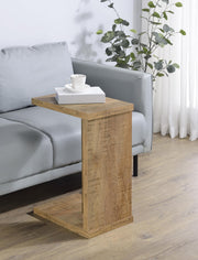 Clower Engineered Wood C-Shaped Sofa Side Table Mango - 930277