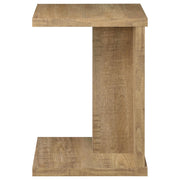 Clower Engineered Wood C-Shaped Sofa Side Table Mango - 930277