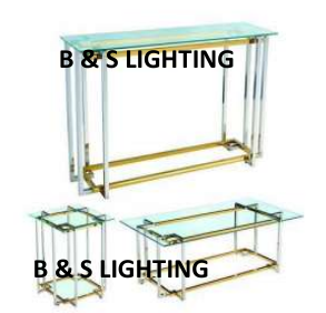 CN2010G 51 X 15 X 31 STAINLESS STEEL + GLASS CONSOLE - 210000007395