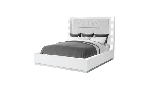 Coco King Bed Milky White - Coco King Bed Milky White