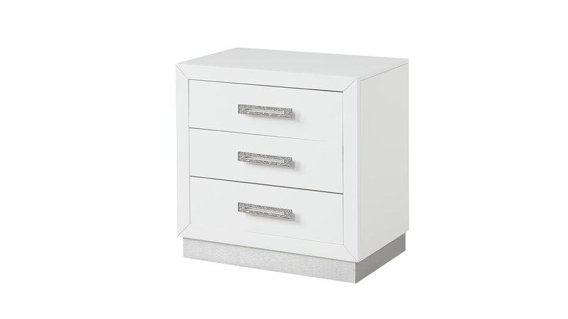 Coco Nightstand Milky White - Coco Nightstand Milky White