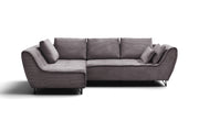 Cocoli Sectional W/ Bed Dark Taupe Set - p14467