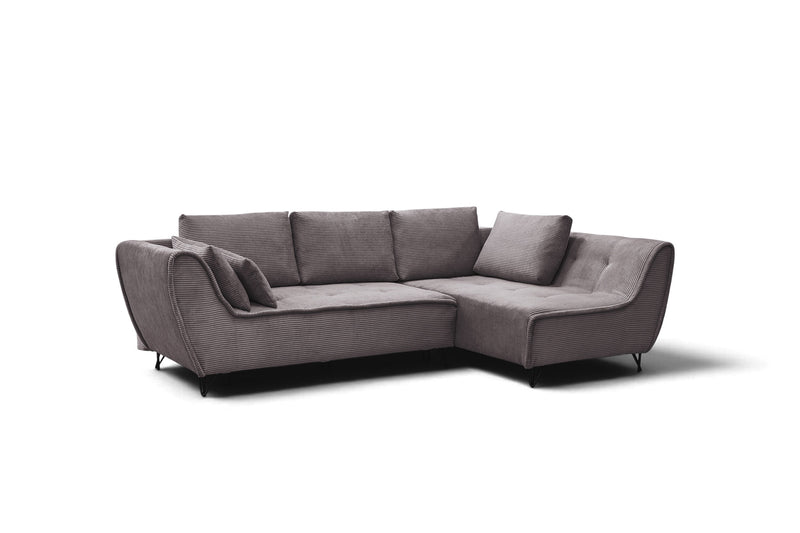 Cocoli Sectional W/ Bed Dark Taupe Set - p14467