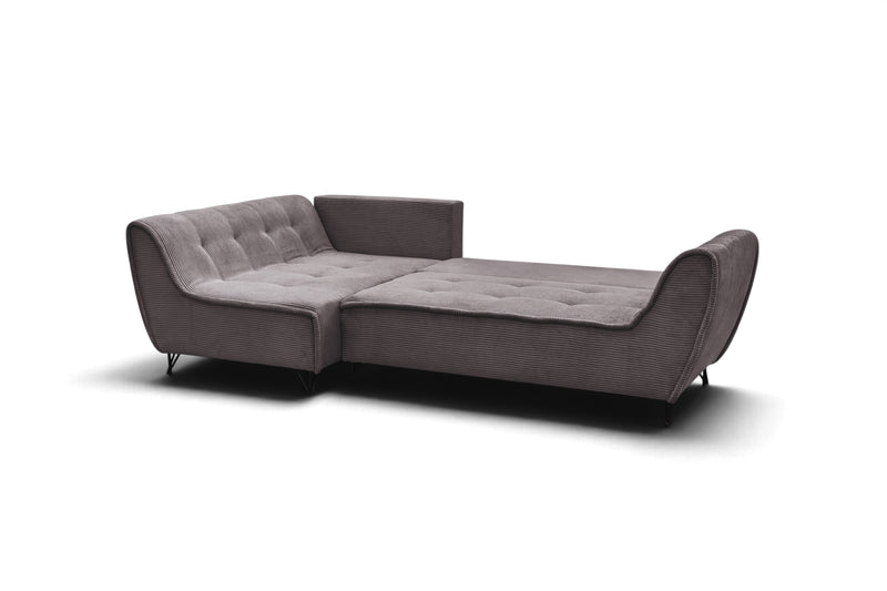 Cocoli Sectional W/ Bed Dark Taupe Set - p14467
