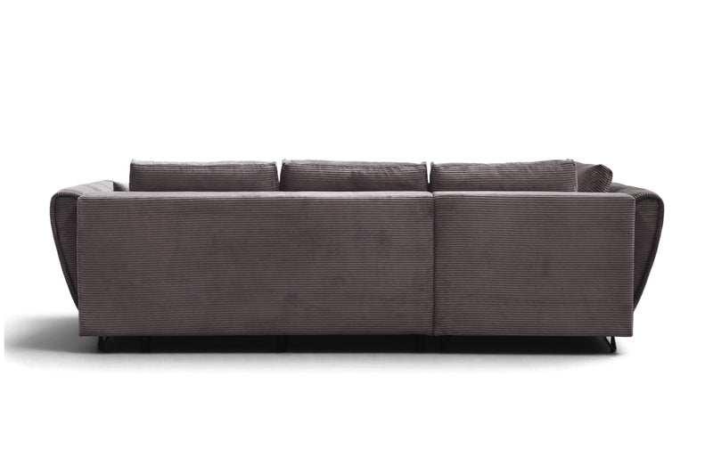 Cocoli Sectional W/ Bed Dark Taupe Set - p14467