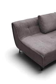Cocoli Sectional W/ Bed Dark Taupe Set - p14467