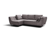 Cocoli Sectional W/ Bed Dark Taupe Set - p14467