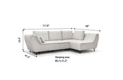 Cocoli Sectional w/Bed SET - p13610