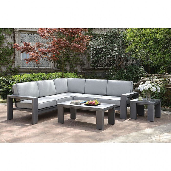 Codington Gray End Table - CM-OS1884E