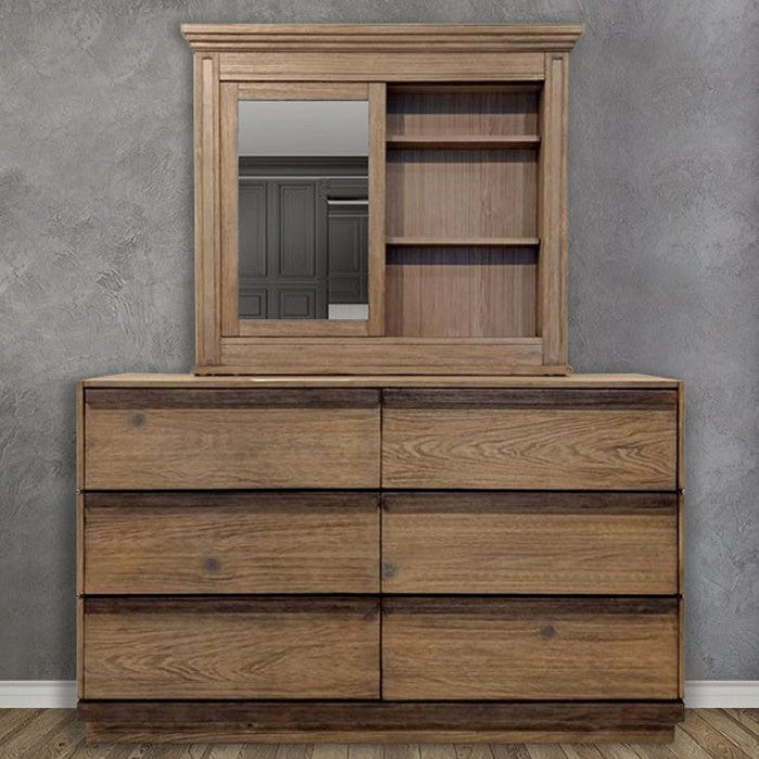 Coimbra Rustic Natural Tone Dresser - CM7623D