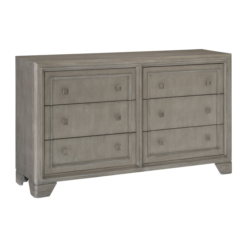 Colchester Gray Upholstered Panel Bedroom Set - Gate FurnitureBedroom Set