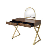 Coleen Vanity Desk W/Mirror & Jewelry Tray - AC00665