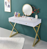 Coleen Vanity Desk W/Mirror & Jewelry Tray - AC00667