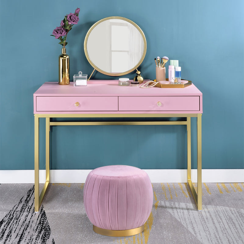 Coleen Vanity Desk W/Mirror & Jewelry Tray - AC00668